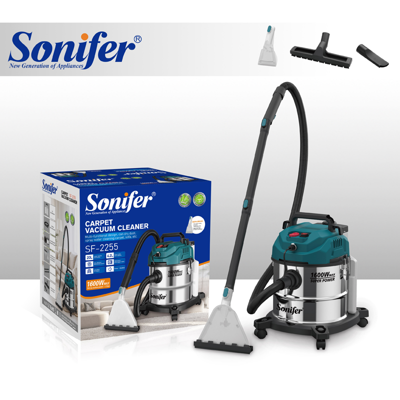 Sonifer SF-2255 Xalça Yuyan və Tozsoran – 1600W, 20L Tutumlu
